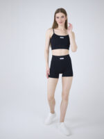 EverHarmony BASIC Костюм спортивный женский в рубчик: топ и шорты с эффектом пуш-ап — изображение 13