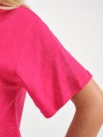 EverHarmony BASIC Женская футболка оверсайз, хлопковая укороченная — изображение 2