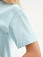 Женская футболка оверсайз EverHarmony PREMIUM, хлопковая укороченная — изображение 7